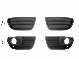 Bumper mesh Fiat Punto: 1622591 Van Wezel Front bumper grille (plug) left