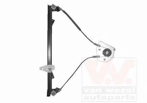 Window winder mechanism Fiat Idea: 1623261 Van Wezel Power window left