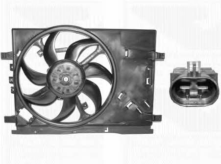 Van Wezel 1624747 Hub, engine cooling fan wheel 1624747