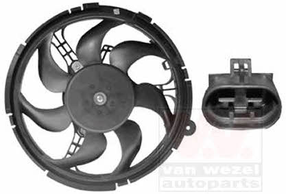 Van Wezel 1625744 Hub, engine cooling fan wheel 1625744
