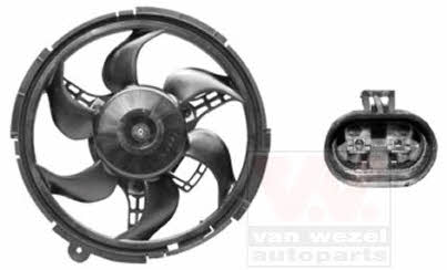 Van Wezel 1625745 Hub, engine cooling fan wheel 1625745