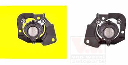 Fog lights Lancia Ypsilon: 1779996 Van Wezel Fog headlight, right