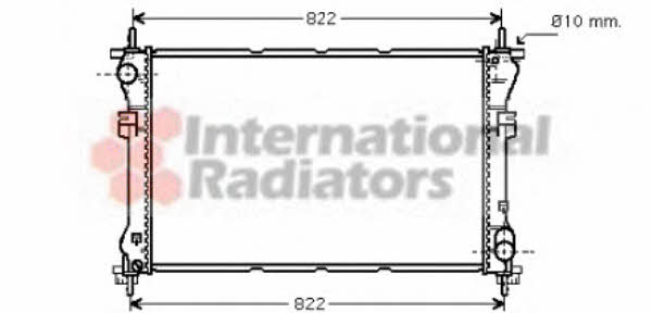 Van Wezel 18002320 Radiator, engine cooling 18002320