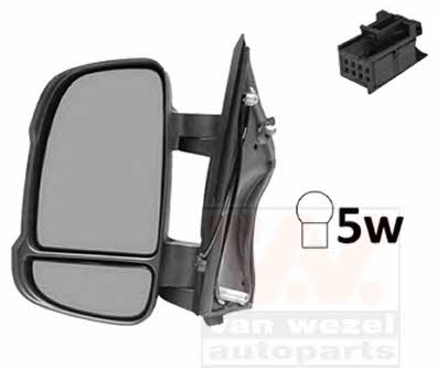 Outside mirror Fiat Ducato: 1651801 Van Wezel Rearview mirror external left