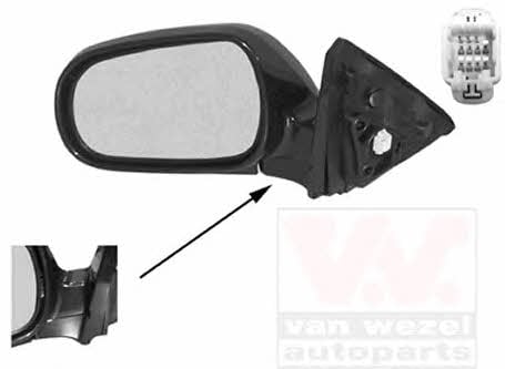 Van Wezel 2527805 Rearview mirror external left 2527805