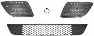 Radiator grill Ford Fiesta: 1806590 Van Wezel Front bumper grill