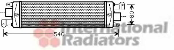 Intercooler charger Fiat Strada: 17004337 Van Wezel Intercooler, charger