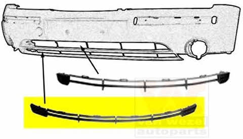 Van Wezel 1828599 Front bumper grill 1828599