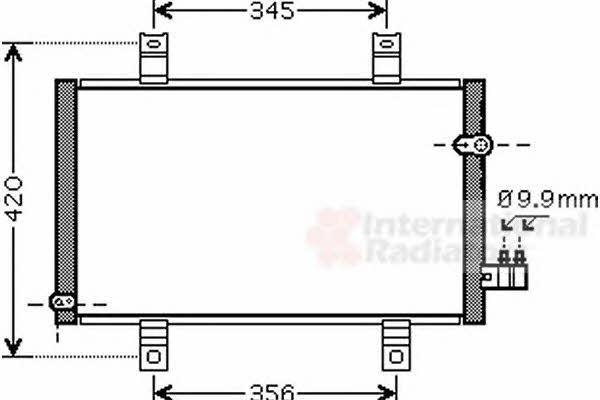 Van Wezel 27005209 Cooler Module 27005209