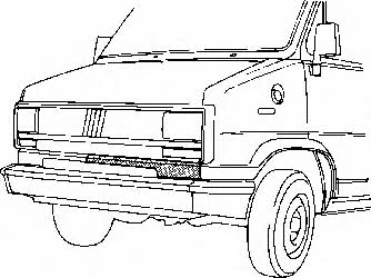 Front panel Citroen: 1745165 Van Wezel Panel front left