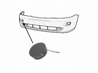 1858587 Van Wezel Face kit, fr bumper