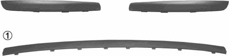 1863551 Van Wezel Trim rear bumper