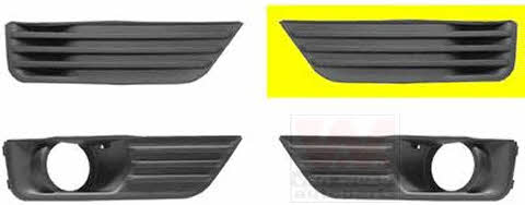 1863591 Van Wezel Front bumper grille (plug) left