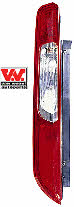 Rear tail light Ford: 1863932 Van Wezel Tail lamp right