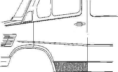 3070171 Van Wezel Repair part door