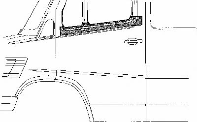 3070176 Van Wezel Repair part door