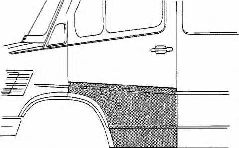 3070177 Van Wezel Repair part door