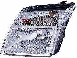 Van Wezel 1884962 Headlight right 1884962 1884962 Van Wezel Headlight right