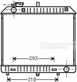 Van Wezel 30002127 Radiator, engine cooling 30002127