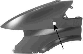 Front wing fender Ford Transit: 1898658 Van Wezel Front fender right