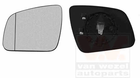 Van Wezel 3091837 Left side mirror insert 3091837
