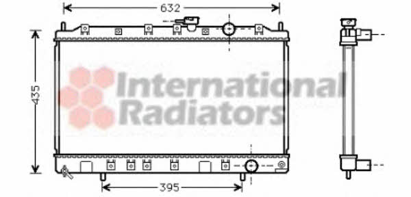 Van Wezel 32002131 Radiator, engine cooling 32002131