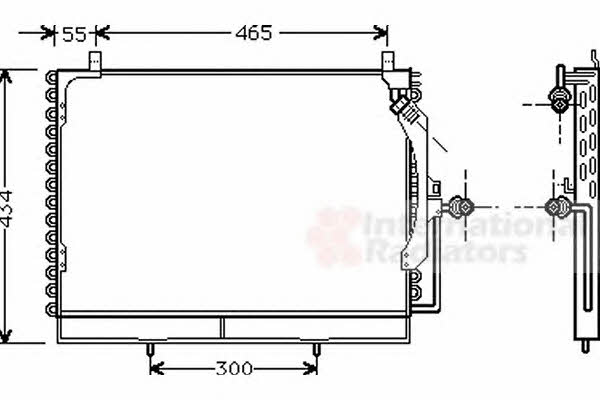 Van Wezel 30005161 Cooler Module 30005161