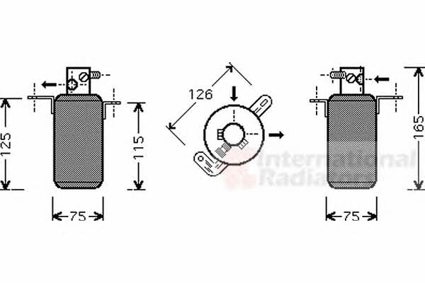 3000D373 Van Wezel Dryer, air conditioner