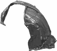 3328433 Van Wezel Fender liner front left