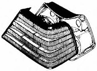 3024940 Van Wezel Tail lamp right