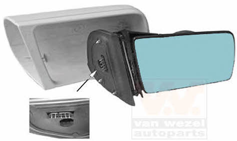 3030808 Van Wezel Rearview mirror external right