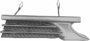 Van Wezel 3031593 Front bumper grille (plug) left 3031593 3031593 Van Wezel Front bumper grille (plug) left