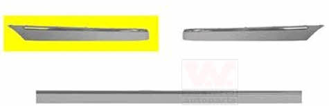 Bumper moulding Mercedes: 3032551 Van Wezel Trim rear bumper left