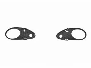 Radiator grille Mercedes: 3032591 Van Wezel Front bumper grille (plug) left