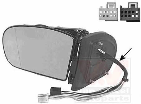 Van Wezel 3032857 Rearview mirror external left 3032857