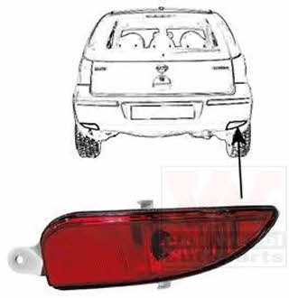 3779938 Van Wezel Rear fog lamp right