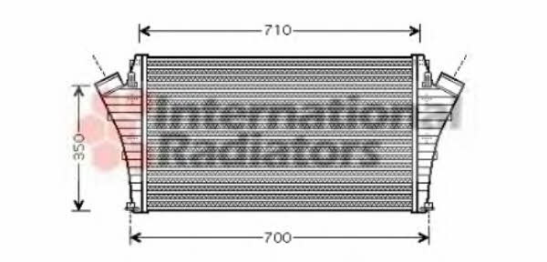 Van Wezel 37004361 Intercooler, charger 37004361