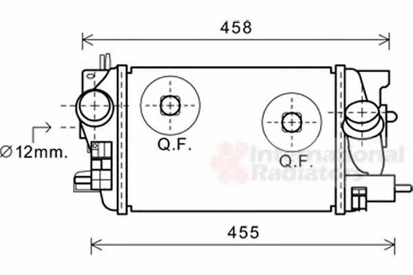 Intercooler charger Opel Meriva: 37004575 Van Wezel Intercooler, charger