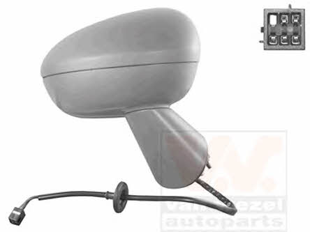 Side view mirror Opel Meriva: 3860818 Van Wezel Rearview mirror external right