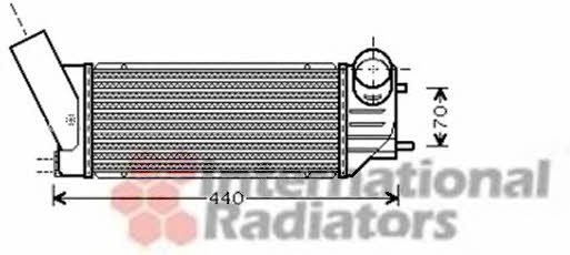 Van Wezel 40004279 Intercooler, charger 40004279