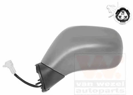 3701815 Van Wezel Rearview mirror external left
