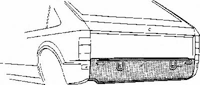 3727140 Van Wezel Rear panel