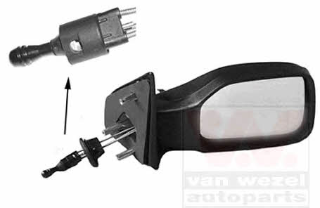 Van Wezel 4009814 Rearview mirror external right 4009814 4009814 Van Wezel Rearview mirror external right