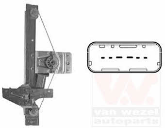 Van Wezel 4029268 Window Regulator 4029268