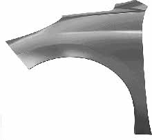 Front fender Peugeot 207: 4029658 Van Wezel Front fender right