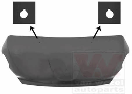 Car hood Peugeot: 4034660 Van Wezel Hood