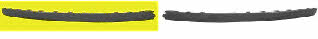 3750502 Van Wezel Front bumper spoiler right
