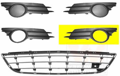Radiator grille Opel Corsa D: 3750593 Van Wezel Front bumper grille (plug) left