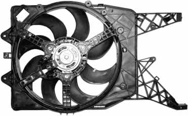 Car radiator fan Opel: 3750744 Van Wezel Hub, engine cooling fan wheel
