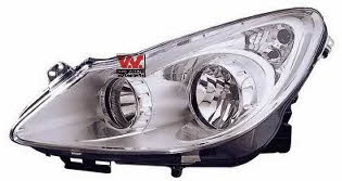 Van Wezel 3750961V Headlight left 3750961V